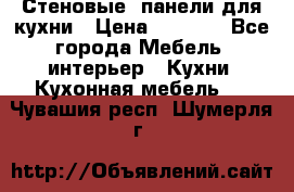 Стеновые  панели для кухни › Цена ­ 1 400 - Все города Мебель, интерьер » Кухни. Кухонная мебель   . Чувашия респ.,Шумерля г.
